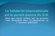 La Solidarité Internationale  est le parent pauvre du D.D.