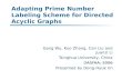 Adapting Prime Number Labeling Scheme for Directed Acyclic Graphs