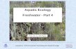 Aquatic Ecology Freshwater - Part 4