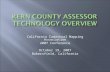 Kern County Assessor Technology Overview