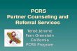 PCRS Partner Counseling and  Referral Services