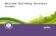 Welcome Building Business Acumen