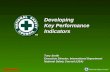 Developing  Key Performance Indicators