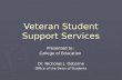 Veteran Student Support Services