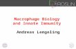 Macrophage Biology  and Innate Immunity Andreas Lengeling