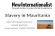 Slavery in Mauritania