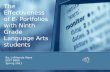 The Effectiveness of E- Portfolios with Ninth Grade Language Arts students