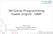 3D Game Programming Game engine - UDK