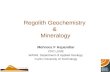 Regolith Geochemistry  &  Mineralogy