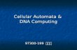 Cellular Automata &  DNA Computing