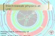 Electroweak physics at LHC