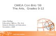 OMEA Con Brio ‘09  The Arts,  Grades 9-12