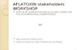 AFLATOXIN stakeholders WORKSHOP