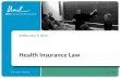Health Insurance Law