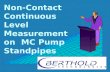 Non-Contact Continuous Level Measurement on  MC Pump Standpipes
