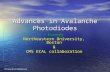 Advances in Avalanche Photodiodes
