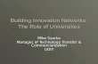 Building Innovation Networks: The Role of Universities