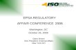EPSA REGULATORY  AFFAIR CONFERENCE 2006