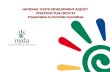 NATIONAL YOUTH DEVELOPMENT AGENCY  STRATEGIC PLAN 2013/14 Presentation to Portfolio Committee