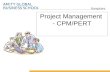 Project Management  - CPM/PERT