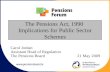 The Pensions Act, 1990  Implications for Public Sector Schemes