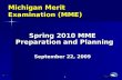 Michigan Merit  Examination (MME)