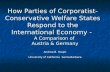 How Parties of Corporatist-Conservative Welfare States Respond to the International Economy -