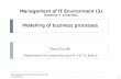Modelling of business processes