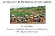 Introduction to Humanitarian Assistance