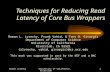 Techniques for Reducing Read Latency of Core Bus Wrappers