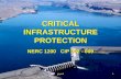 CRITICAL INFRASTRUCTURE PROTECTION