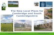 The New Local Plans for Cambridge and South Cambridgeshire