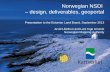 Norwegian NSDI  – design, deliverables, geoportal