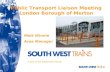 Public Transport Liaison Meeting London Borough of Merton