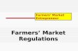 Farmers’ Market Regulations