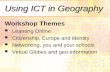 Using ICT in Geography