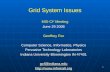 Grid System Issues MSI-CI 2  Meeting