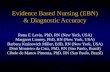 Evidence Based Nursing (EBN) & Diagnostic Accuracy