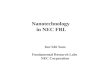 Nanotechnology  in NEC FRL
