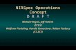 NIRSpec Operations Concept D R A F T