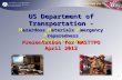 US Department of Transportation - H azardous  M aterials  E mergency  P reparedness Grant Program
