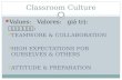 Classroom Culture