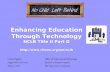 Enhancing Education Through Technology NCLB Title II Part D nheon/oet/nclb