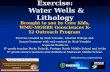 Exercise:  Water Wells & Lithology