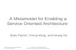 A Metamodel for Enabling a Service Oriented Architecture