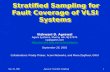 Stratified Sampling for Fault Coverage of VLSI Systems