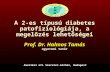 A 2-es típusú diabetes  patofiziológiája , a megelőzés lehetőségei