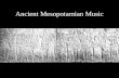 Ancient Mesopotamian Music