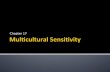 Multicultural Sensitivity
