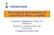 Pre-Layout Estimation of Individual Wire Lengths